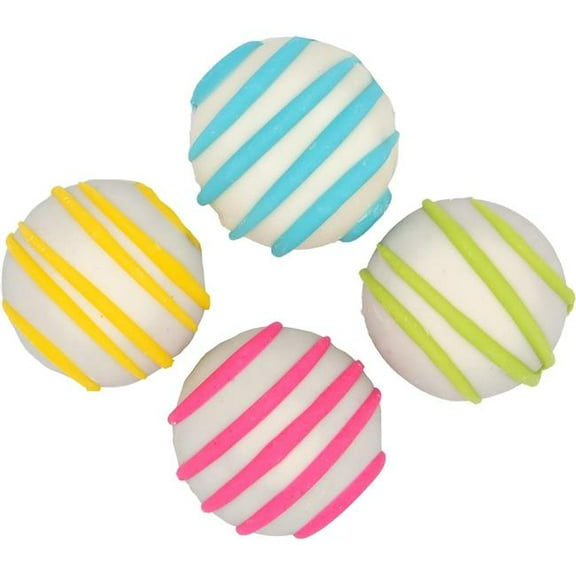 Claudias Canine Bakery 102701 Pastel Yogurt Truffles Dog Cookie - 24 Count