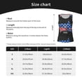 thumbnail image 5 of Fuzoiu Shark With USA Flag Print Women's Workout Tank Top,Athletic Racerback Sports Tank,Tops Sleeveless Running Loose Fit Yoga Tops,Active Shirts for Yoga, Running, and Gym-Large, 5 of 7