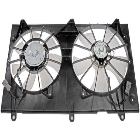 Dual Fan Assembly Without Controller