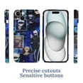 thumbnail image 3 of Anime Phone Case, Jujutsu Kaisen Phone Case for iPhone 15/ 15 Plus/ 15 Pro/ 15 Pro Max, Anti-Scratch & Shockproof PC Hard Shell Cover, Wireless Charging Compatible, 3 of 8