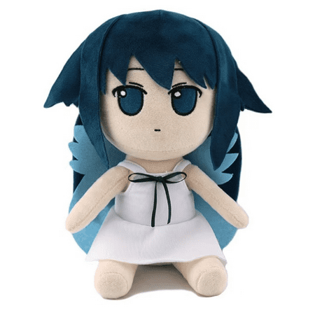 Saya's Song Plush Toy - 20CM Cute Anime Fumo Doll, Soft Stuffed Figure of Saya (乙女沙耶) from Visual Novel