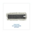 thumbnail image 3 of Boardwalk Disposable Dust Mop Head Cotton/Synthetic 24w x 5d White 1624, 3 of 6