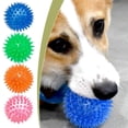 thumbnail image 4 of TPR Inflatable Dog Toy Ball Set - 3 Color Options, BPA Free, Squeaking Fun, 4 of 8