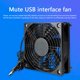 thumbnail image 3 of Ventilador de refrigeración de chasis USB 5V Enrutador inalámbrico de computadora Decodificador Mute Cooler, 3 of 5