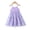 Purple, variant on 4T Baby Girls Dress 5T Girls Sleeveless Dress Butterfly Print Toddler Girls Summer Floral Dress Suspender Dress Purple