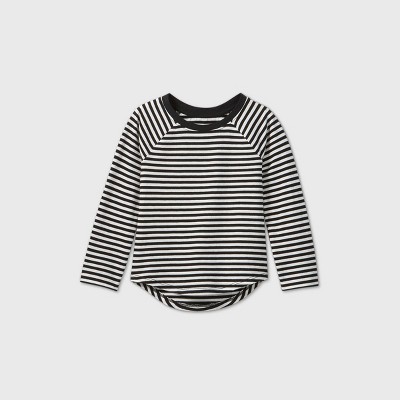Toddler Girls' Striped Long Sleeve T 
