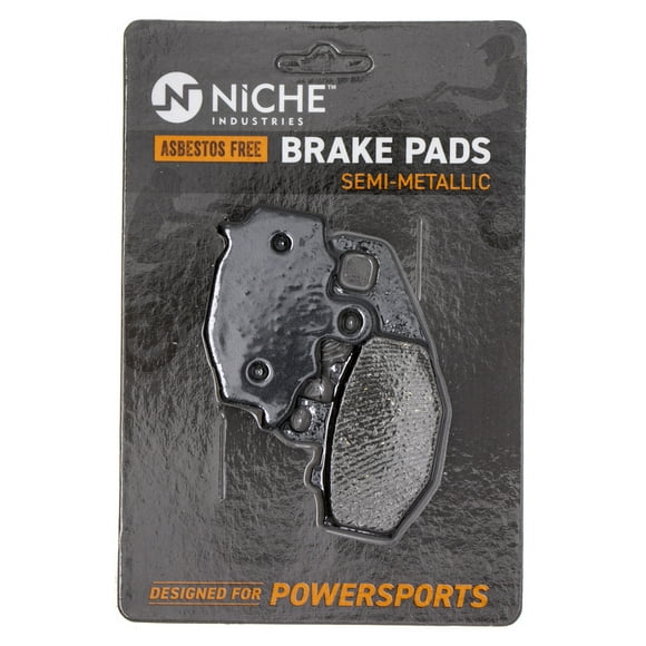 Niche Rear Brake Pad for Kawasaki Ninja ZX6R Semi-Metallic Motorcycle 519-KPA2389D
