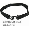 thumbnail image 7 of 2Pcs Adjustable 1-Inch Universal Tactical Bag Strap Replacement Nylon Shoulder Sling Strap for Water Bottle Pouch Hunting Bag, 7 of 7