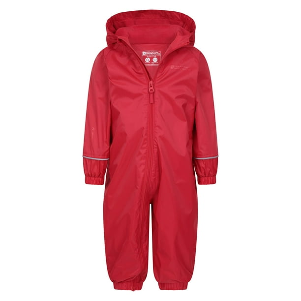 Mountain Warehouse Spright Junior Rain Suit Waterproof Kids Extra Warm Jumpsuit Walmart