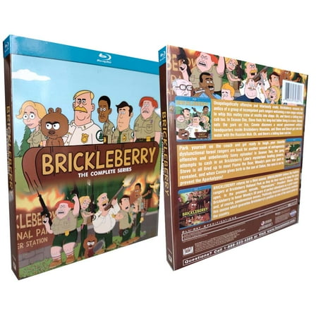 BRICKLEBERRY THE COMPLETE TV SERIES SEASONS 1,2,3 Blu-ray 3BD Box Set