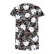 thumbnail image 3 of Blusas de Algodón para las Mujeres Impresas 3/4 Mangas Cuello Redondo Casual, Camisetas Casuales de Mujer para el Hogar Y Diario, 3 of 5