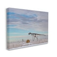 thumbnail image 3 of Stupell Industries Person Walking Dinosaur Skeleton Beach Sand Dunes Photograph Gallery Wrapped Canvas Print Wall Art, Design by Jeff Poe Photography, 3 of 5