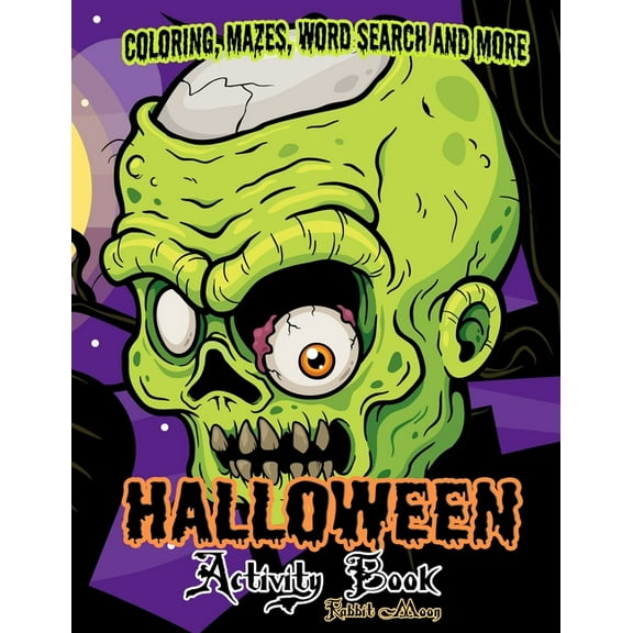 Halloween Collection: Halloween Activity book : A Fun Kid Workbook Game For Learning, Coloring, Mazes, Word Search and More ! (Series #9) (Paperback)