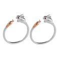 thumbnail image 4 of BESTYASH 2Pcs Assorted Color Rabbit Adjustable Fashion Finger Romantic, 4 of 8