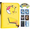 thumbnail image 1 of Álbum de 50 páginas, 4 bolsillos para 400 tarjetas/9 bolsillos para 900 tarjetas, carpeta para tarjetas coleccionables, álbum de recortes para tarjeta, 1 of 9