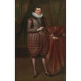 thumbnail image 2 of Paul van Somer 11x14 Gold Ornate Wood Frame and Double Matted Museum Art Print Titled - James I of England (James VI of Scotland), 2 of 4