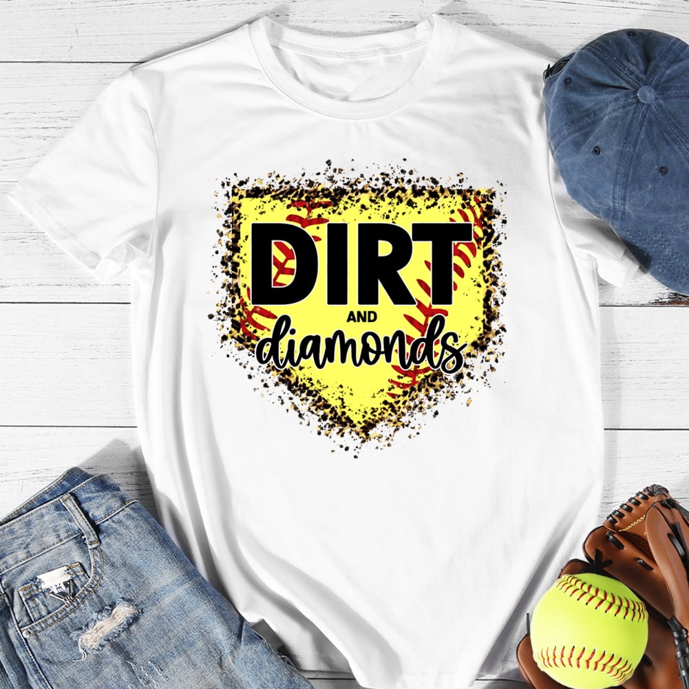 All Star Softball Mom Design T-Shirt