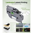 thumbnail image 6 of Rongta TD210 Laminated Label Maker with Tape, QWERTY Labeler for Home, Office, Warehouse Organization, 6 of 10