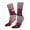 White, variant on Heart Plaid Crew Socks for Men & Women, Breathable Casual Athletic Ankle Socks