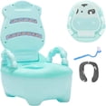 thumbnail image 1 of Baño Entrenador Fishlead Blanco con Asiento Acojinado y Bacinica Extraíble para Bebés, 1 of 9