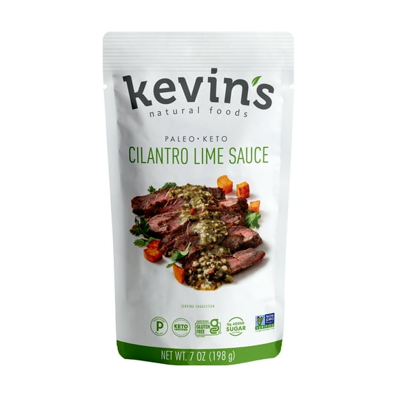 Kevin's Natural Foods - Cilantro Lime Sauce, Paleo & Keto, 7 Ounces