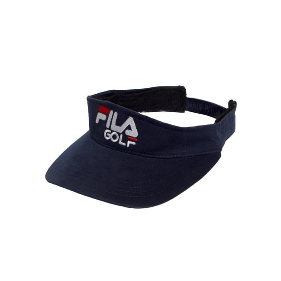 Vintage Fila Golf Visor Sun Hat Made in the USA , Navy
