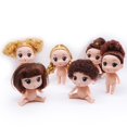 thumbnail image 2 of Cute Mini 10cm 1/6 Doll Nude Body 5 Jointed Moveable With Dolls Hair 3D Eyes DIY Toys Accessories Gift for Girl Gao Jinjia LED, 2 of 2