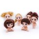 thumbnail image 2 of Cute Mini 10cm 1/6 Doll Nude Body 5 Jointed Moveable With Dolls Hair 3D Eyes DIY Toys Accessories Gift for Girl Gao Jinjia LED, 2 of 2