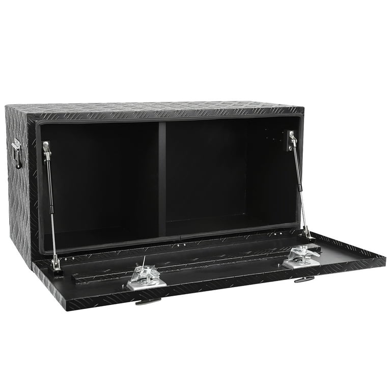 20 Inch Black Aluminum Tool Box 5 Bar Tread Flatbox For Truck Car Outdoor  Trailer Pickup Underbody Rv Atv Storage Tools Organizer With Lock Side  Handle And Keys Quick Shipping Available at
