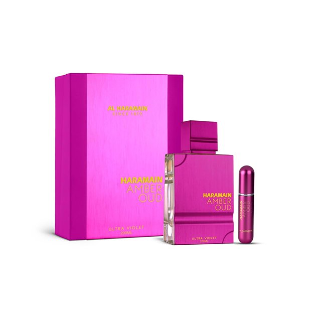 Al Haramain Amber Oud, Ultra Violet, Perfume para Mujer, Recargable, 200 ml