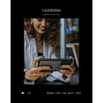 thumbnail image 5 of CaseBorne ArmadilloTek S Compatible with Samsung Galaxy A72 5G Hybrid Clear Case (2021 Release) - Matte Black, 5 of 6
