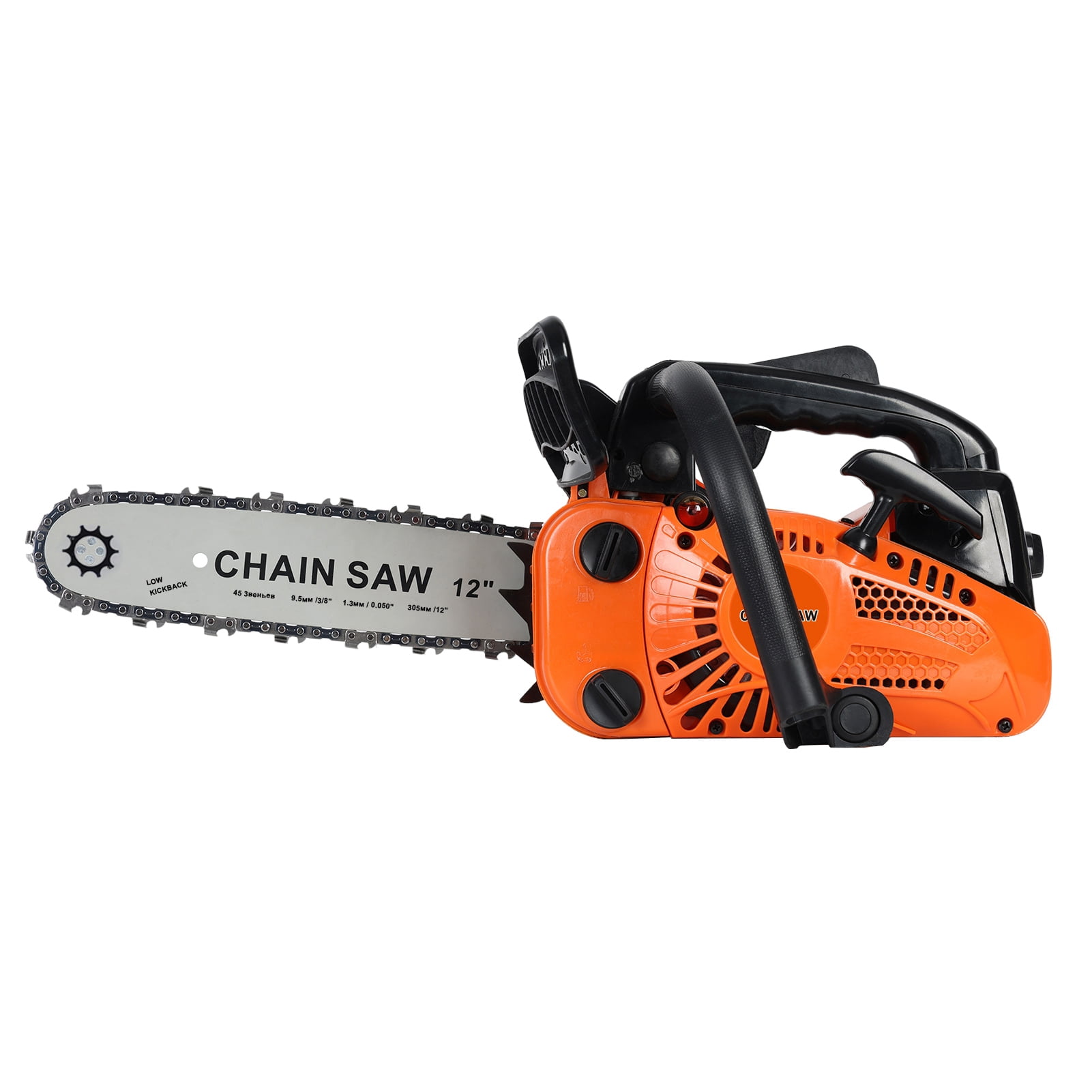 AQSQ 25.4cc Gas Chainsaw, 2-Stroke Portable Chain Saw, Handheld High-Power Logging Saw, Home Gas Small Garden Saw