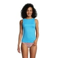 thumbnail image 3 of Lands' End Women's High Neck UPF 50 Sun Protection Modest Tankini Swimsuit Top, 3 of 3