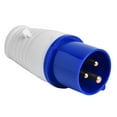 thumbnail image 1 of Industrial Socket Connector Socket Plug Electrical Plug 10Pcs Industrial Socket Connector BEM-013 3 Cores IP44 Waterproof Plug 16A 220-250V, 1 of 8