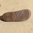 thumbnail image 4 of Women's Perforated Closed Toe Mules, Low-Top Lightweight Slip-On Breathable Flat Clogs for Casual & Everyday Wear Coffee 8.5, 4 of 8