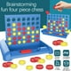 thumbnail image 4 of Ganfancp Juego de Mesa Estereoscópico de Cuatro Piezas, Juego de Mesa para Dos Personas Adecuado para Familias y Niños, Juego de Mesa Estratégico (A Partir de 5 Años) Ofertas Flash Liquidación 1X Jue, 4 of 7