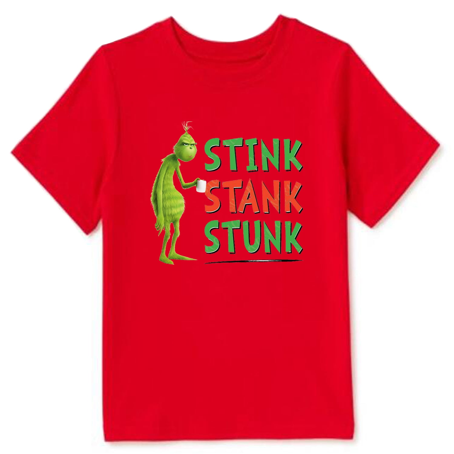 Funny Christmas Grinch Green Monster T Shirt Men Hot Cartoon