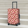 thumbnail image 6 of Susaid Strawberries Print Elastic Washable Suitcase Cover with Hidden Zipper, Fits 18-32 Inch Luggage for Protection During Travel-Large, 6 of 7