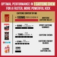 thumbnail image 7 of Caffeine Bullet Energy Gel Upgrade - Mint Chews *16 – Faster Boost Than Tablets and Gum. 100mg Per Serving - Sport Science for Running, Cycling, Gaming & Pre Workout Endurance Kick., 7 of 7