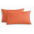 thumbnail image 2 of Parkdale Set of 2 Ultra Soft Microfiber Zippered Pillow Cases (Standard, Coral), 2 of 7