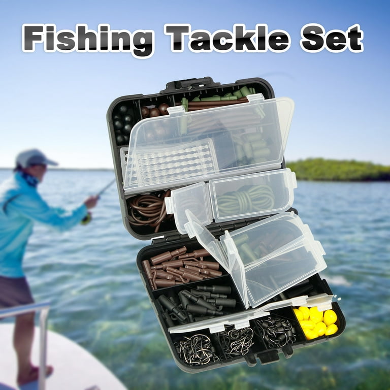 SANWOOD 272Pcs/Set Fishing Lure Hook Accessory Tools Box for Angling