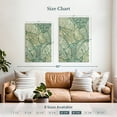 thumbnail image 4 of Elephant Stock Banana Leaf Lines Wall Art - Vertical Canvas Wall Art - Living Room Wall Decor - Floral And Botanical Canvas - Green And White Decor - 30" x 45", 4 of 8