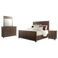 thumbnail image 4 of Picket House Furnishings Dex King Size Wood Platform Bed with 4 Drawers, Walnut, 4 of 7