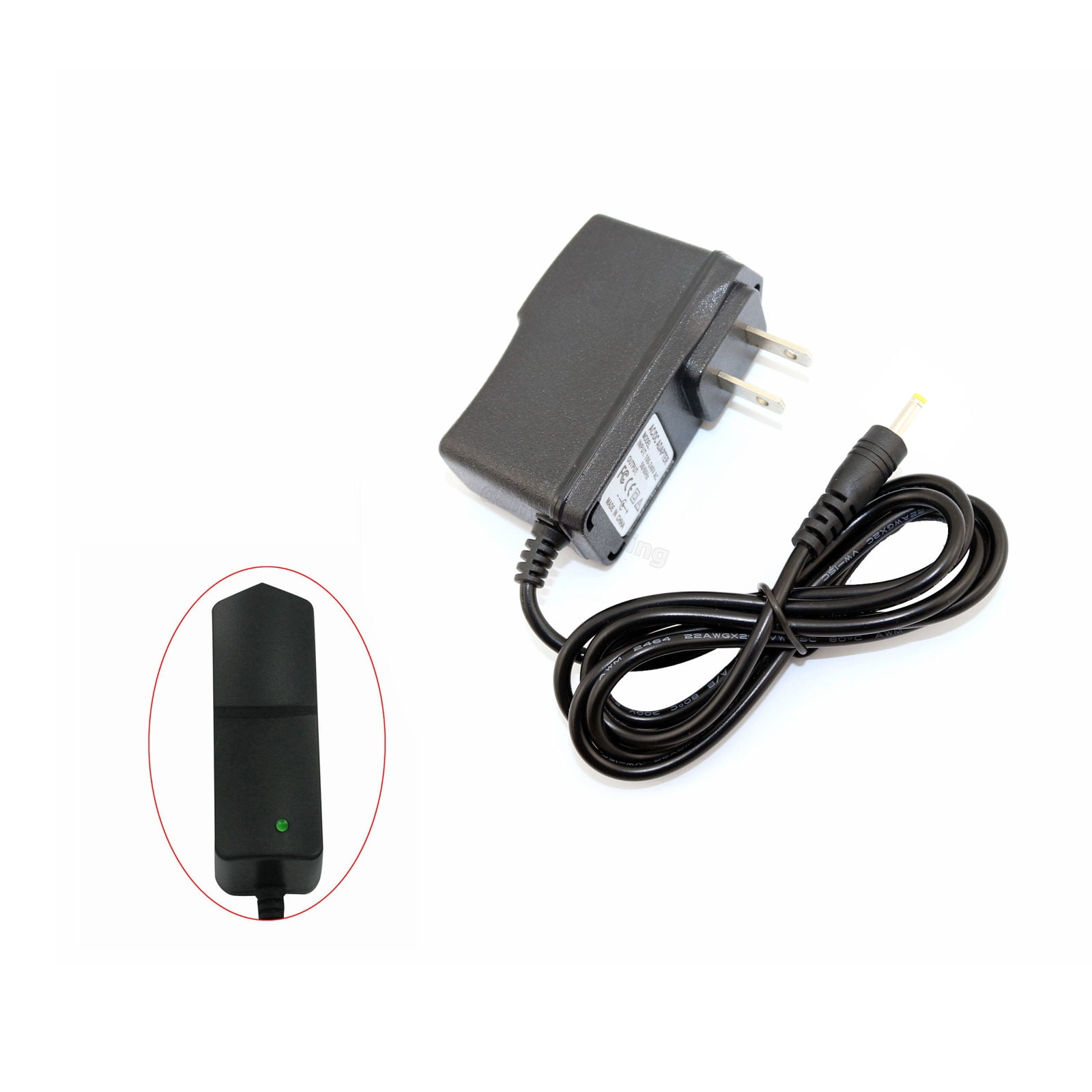 US Plug AC/DC 4.5V 300mA 0.3A Power Supply adapter wall charger 5.5x2.1mm 