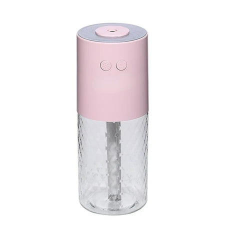 

Cool Projection Light Portable Air Humidifier 200ml Usb Mini Wireless Rechargeable Water Mist Diffuser Moisturizes Skin as Gift