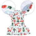 thumbnail image 5 of Qiilu Couche de Bain Réutilisable pour Nourrisson, Lavable, avec Poche, Tissu, Système d'Exploitation à Crochets et Boucles, Taille Ajustable, Couches Réutilisables pour Bébé, Couche Réutilisable pour Nourrisson, 5 of 5