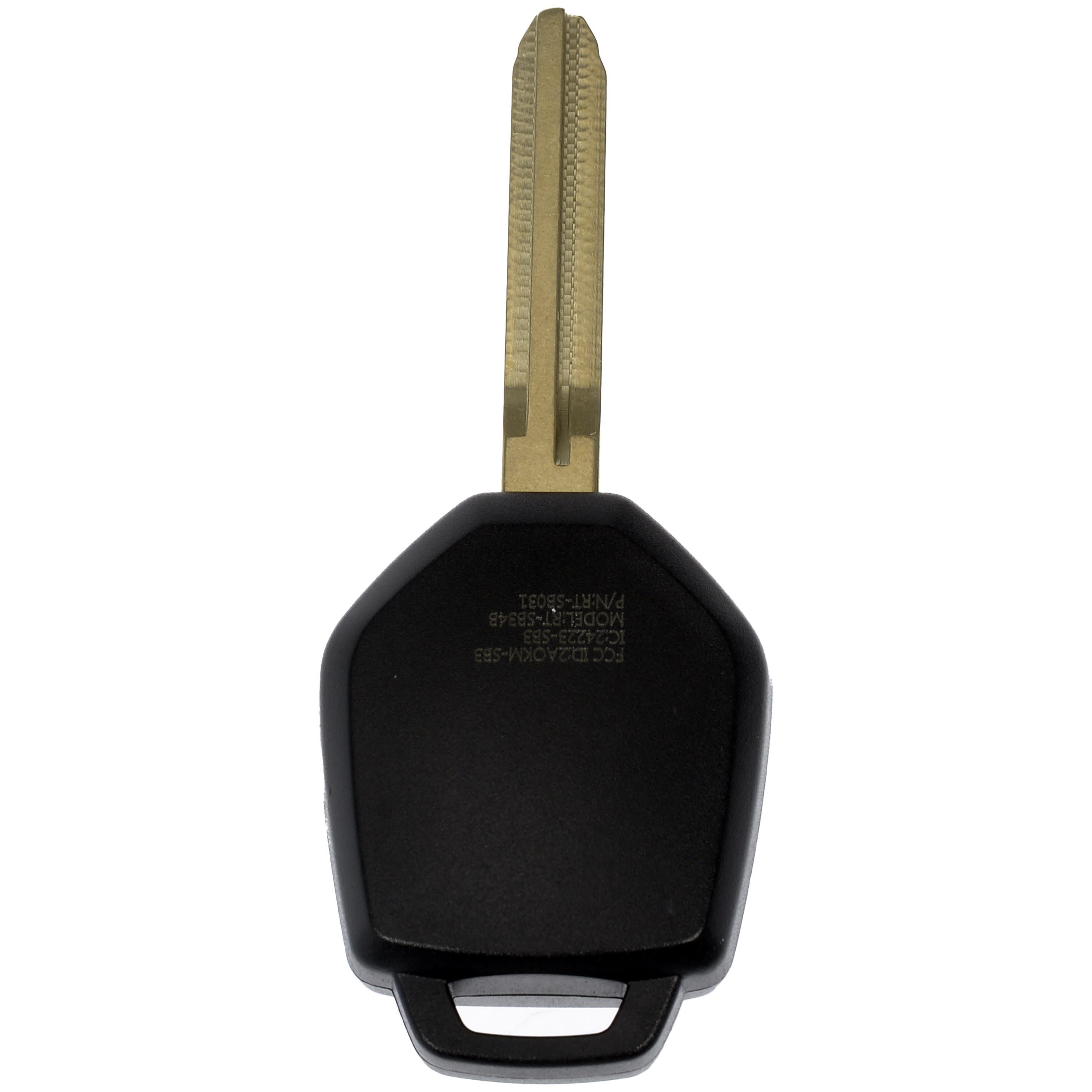 Dorman 99666ST Keyless Entry Remote 4 Button - Blade Stamp G for Specific Subaru Models