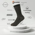 thumbnail image 2 of Gaoso 4 Pairs Glitter Ankle Socks for Women Shiny Metallic Sequin Mid-Calf Socks, 2 of 7