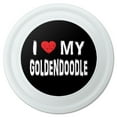 thumbnail image 1 of I Love My Goldendoodle Stylish Novelty 9" Flying Disc, 1 of 1
