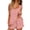 C-Pink, variant on Summer Pajamas for Women 2 Piece Ruffle Tank Tops and Short Pants Sleepwear Lounge Pajama Sets